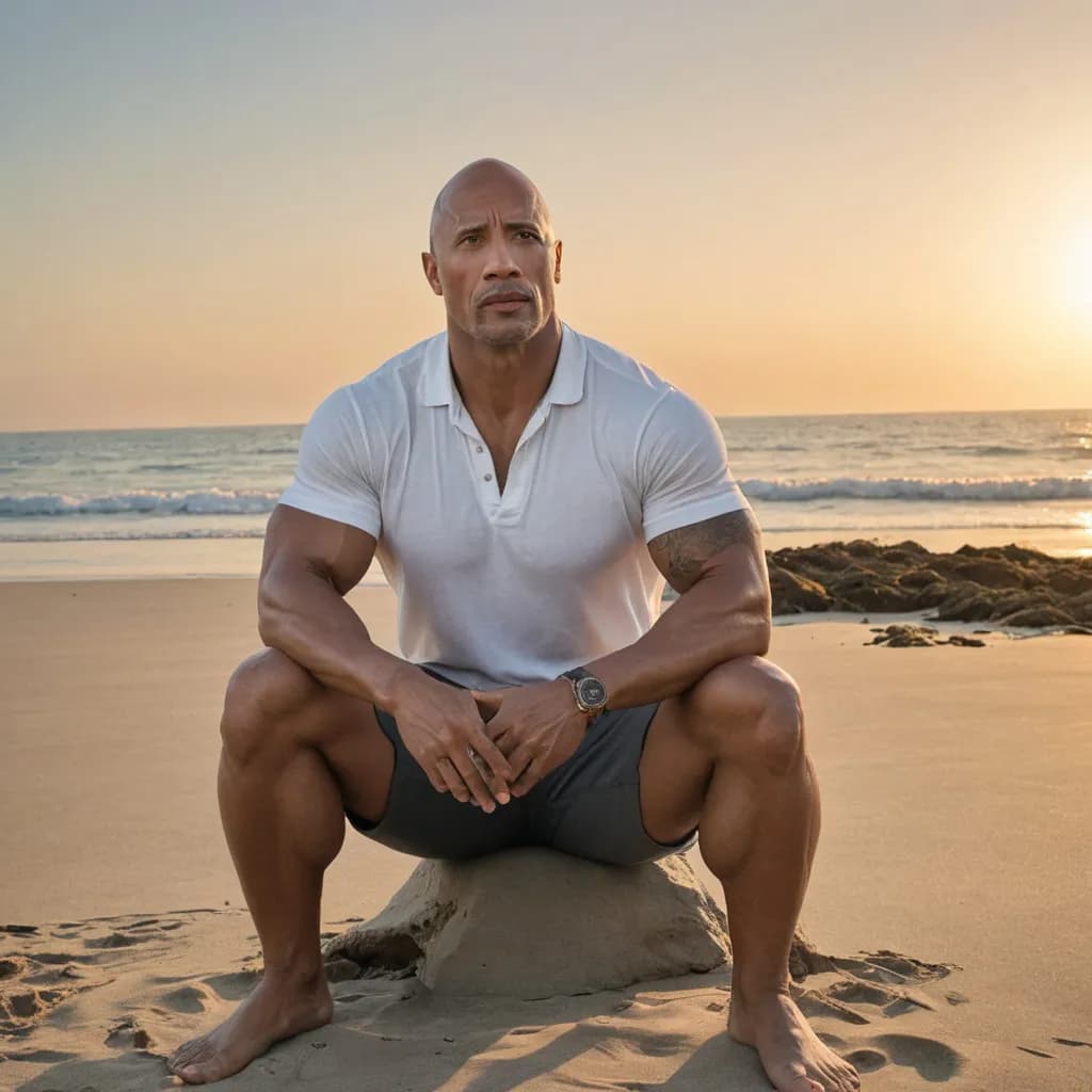Trình tạo hình ảnh AI Dwayne Johnson - Tạo nghệ thuật AI chân thực