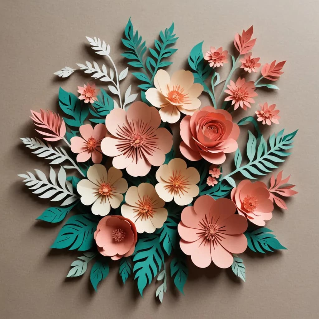 Trình tạo nghệ thuật cắt giấy AI - Tạo thiết kế cắt dán tuyệt đẹp