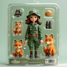 Trình tạo hình nhân vật hành động placeholder