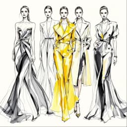 Trình tạo bản phác thảo thời trang placeholder